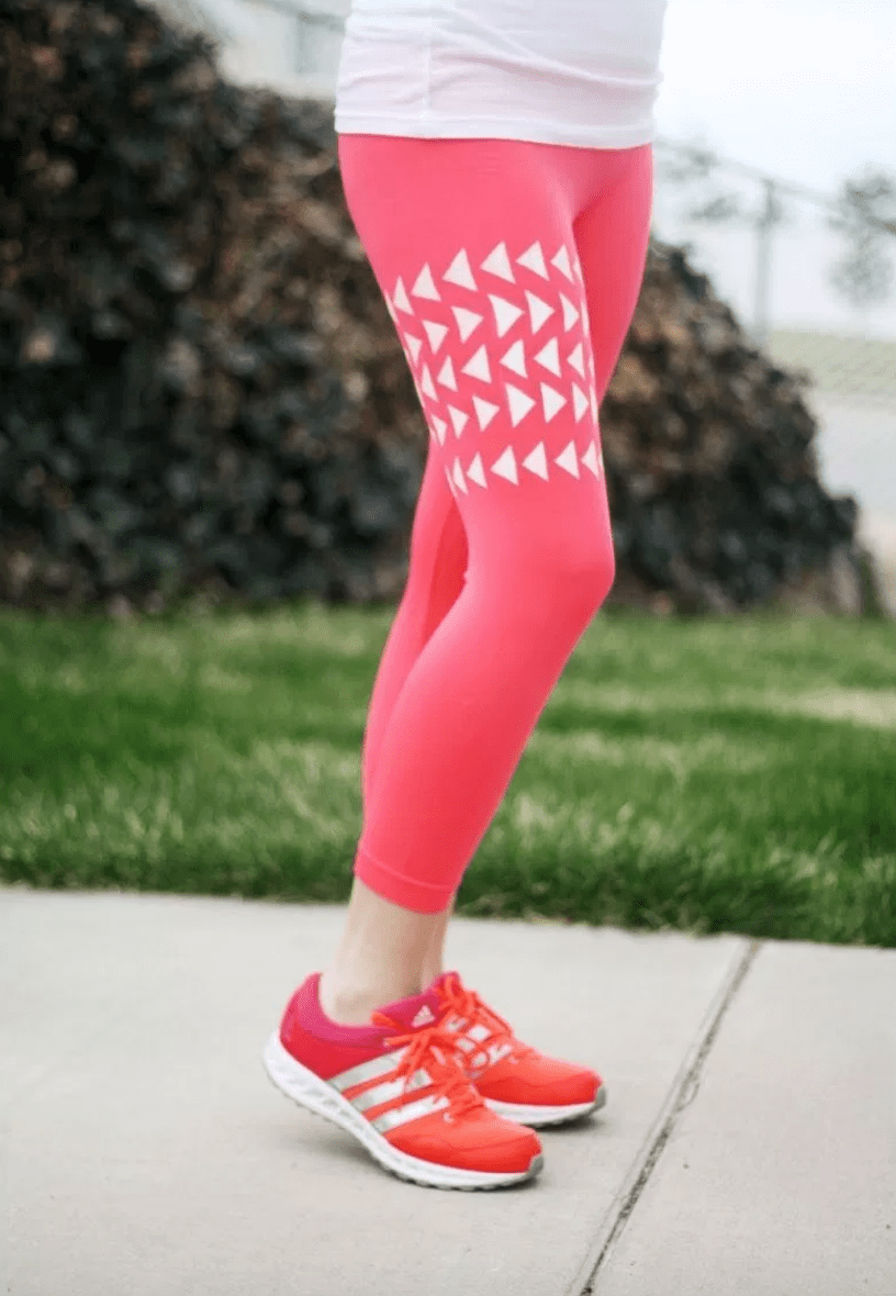 DIY Patterned Leggings/Yoga Pants