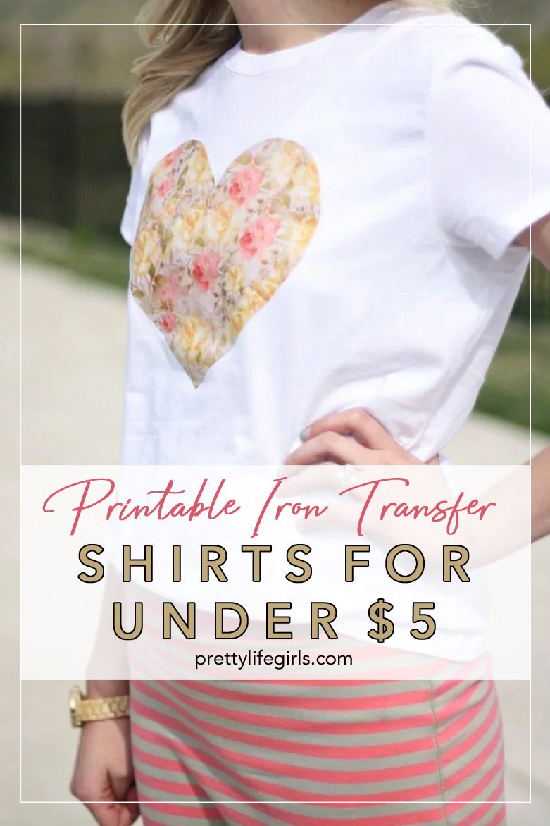Diy Iron On Transfer Shirts Under 5