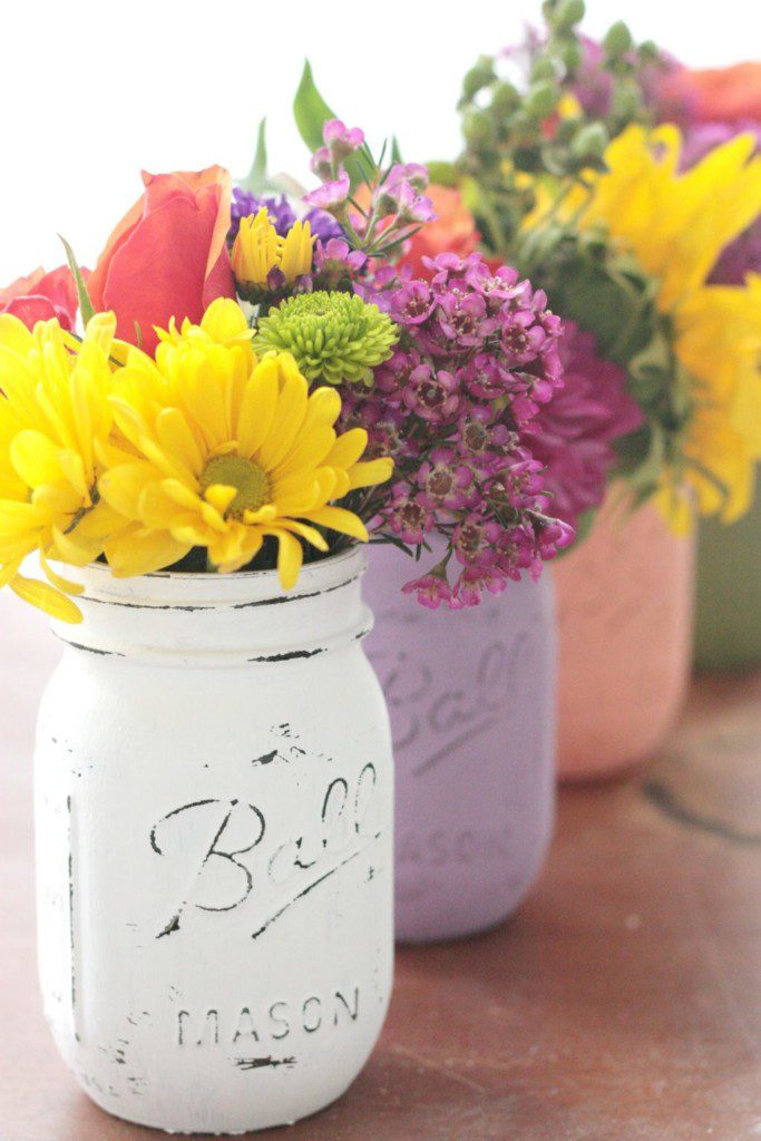 Easy Mothers Day Vase Tutorial + Printable Tag | Pretty Life Girls