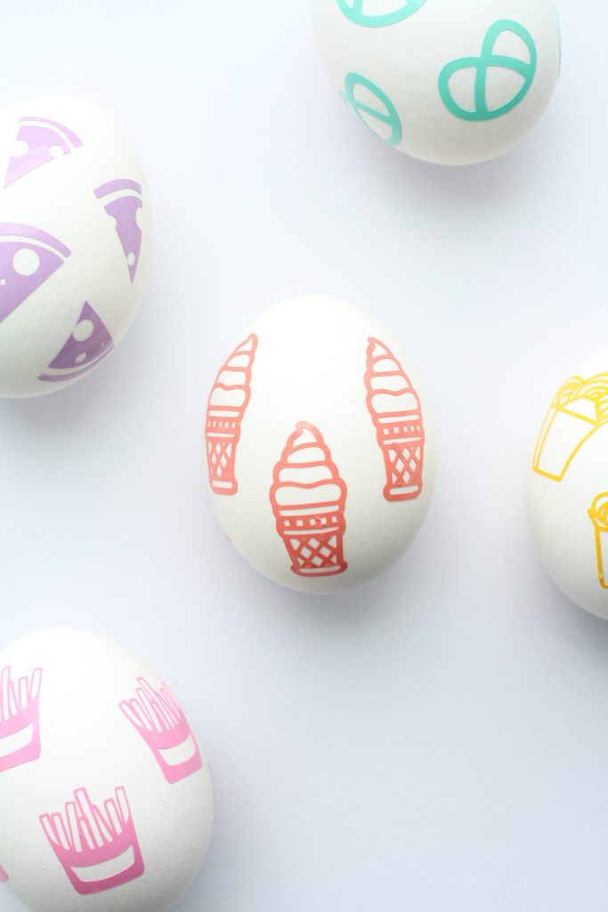 DIY Favorite Foods Easter Eggs + a tutorial featured by Top US Craft Blog + The Pretty Life Girls