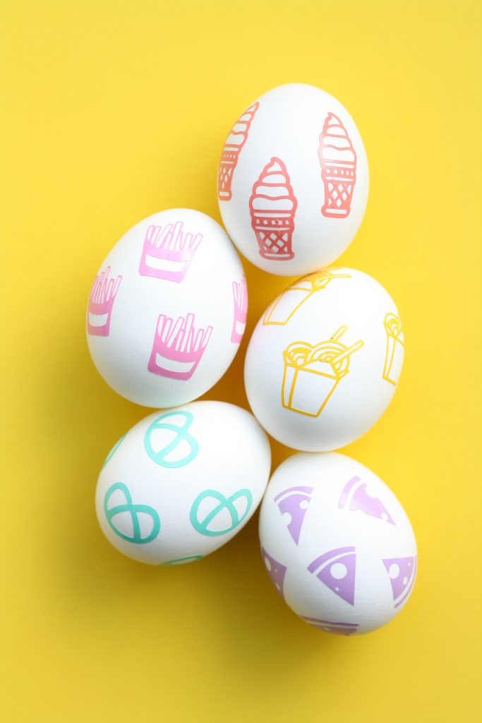 DIY Favorite Foods Easter Eggs + a tutorial featured by Top US Craft Blog + The Pretty Life Girls