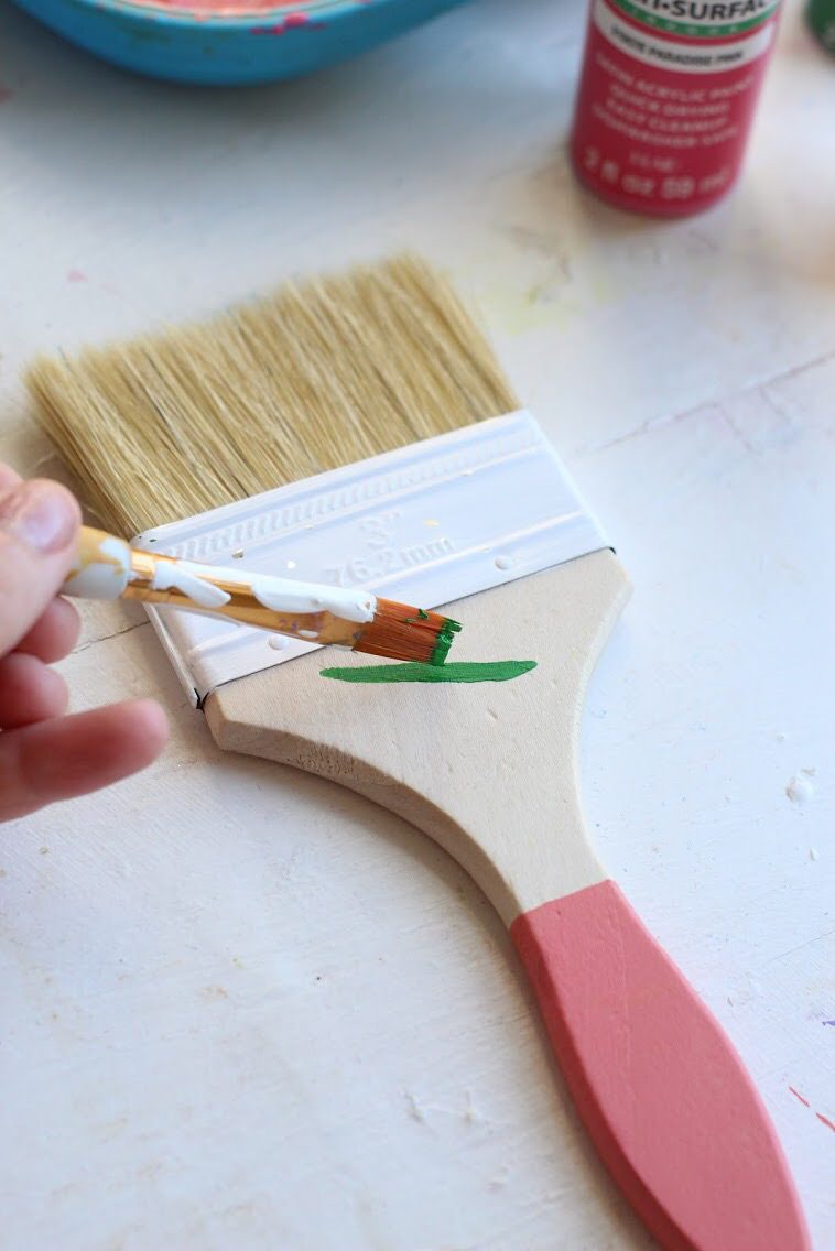 DIY Paint Brush Puppets + Puppet Theater for Kids!