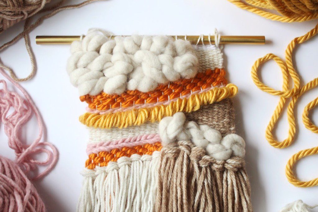 Woven Yarn Fall Wall Hanging | The Pretty Life Girls