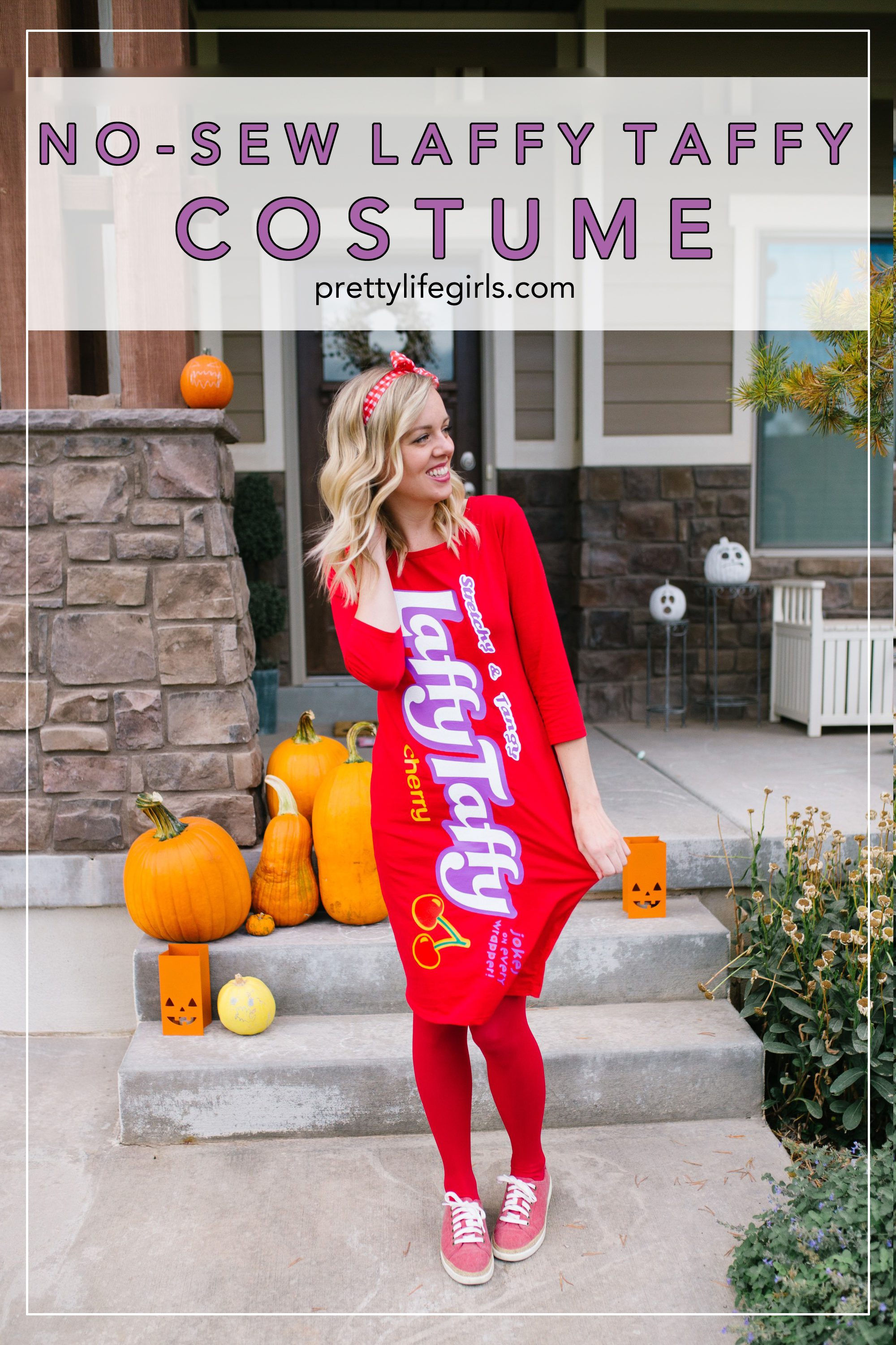 DIY Halloween Costume featured by top US craft blog, The Pretty Life Girls.