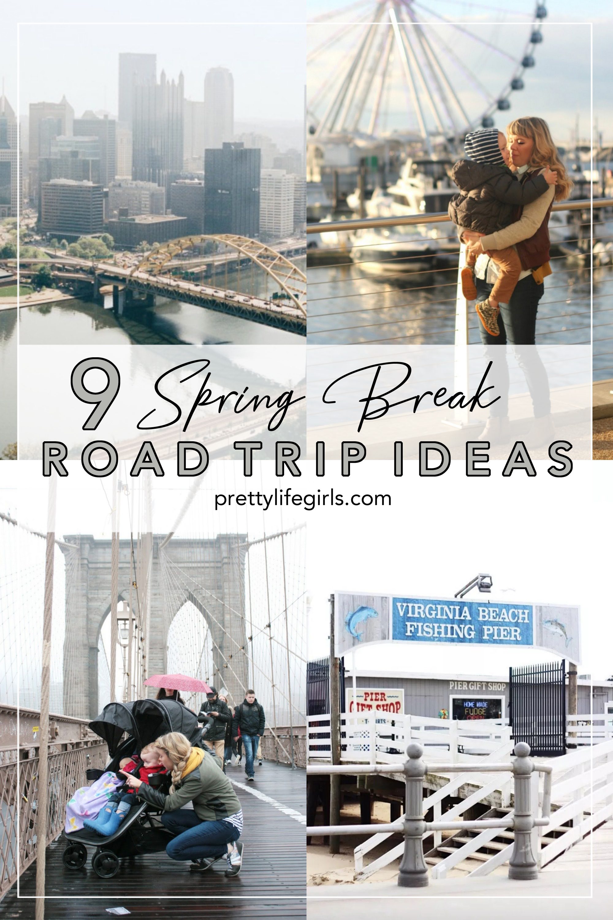 Nine Spring Break Road Trip Ideas + featured by Top US Craft Blog + The Pretty Life Girls: Travel Guide