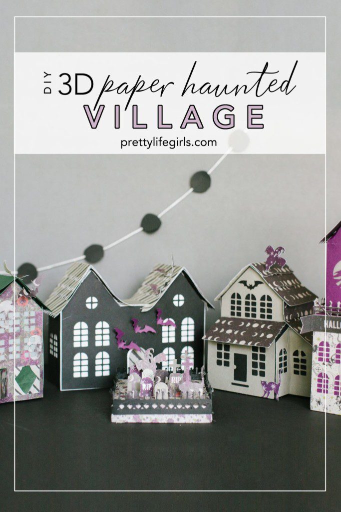 Silhouette CAMEO Halloween Projects: DIY Paper Halloween Village | The ...