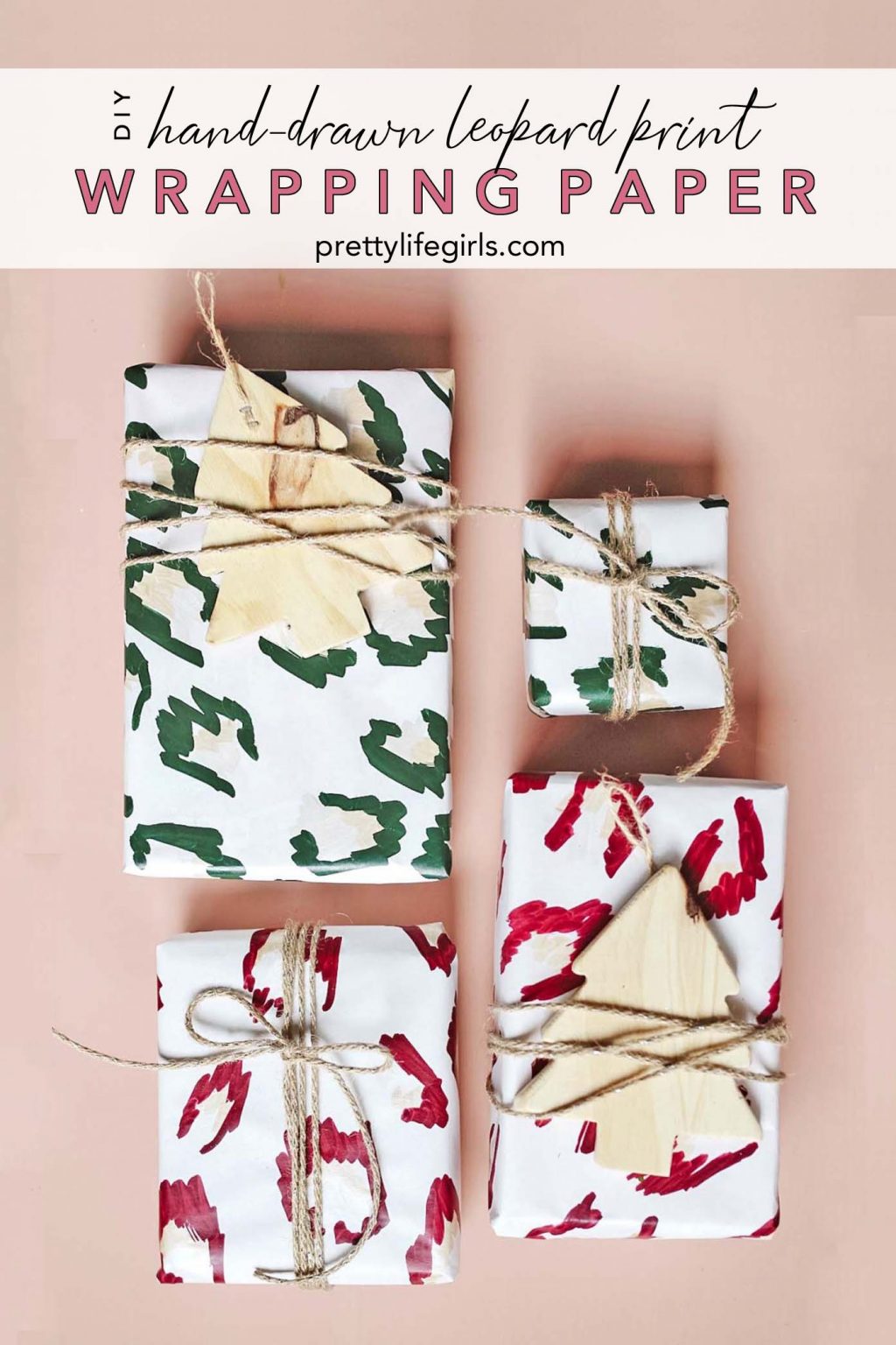Hand-Drawn Wrapping Paper Tutorial, Christmas