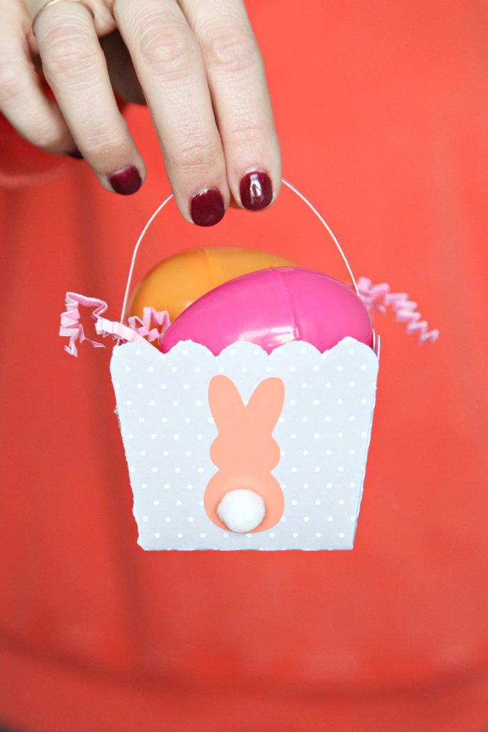 How to Make Cute Bunny Easter Treat Boxes + a tutorial featured by Top US Craft Blog + The Pretty Life Girls