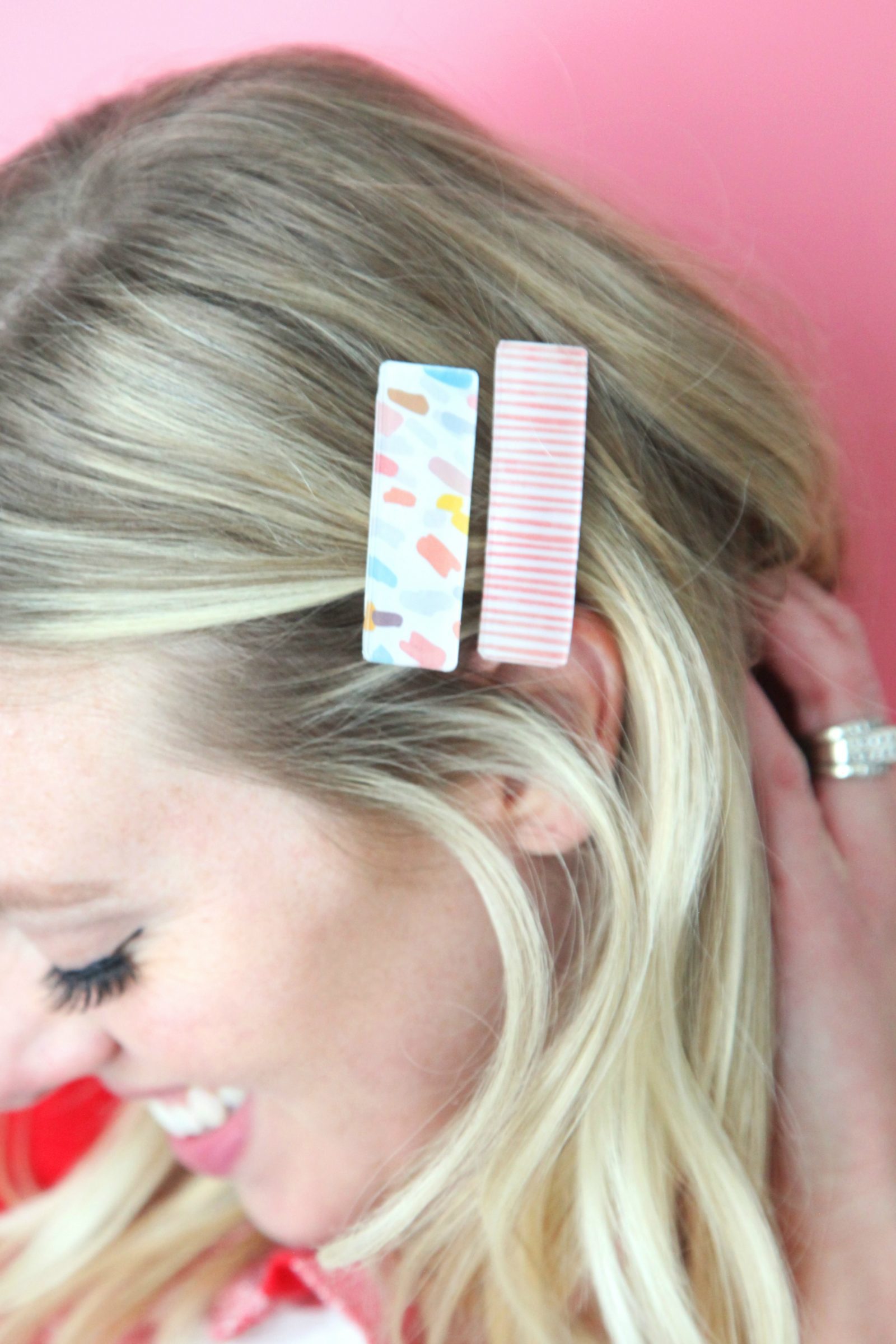DIY Shrink Plastic Barrettes: a Step by Step Tutorial + a tutorial featured by Top US Craft Blog + The Pretty Life Girls