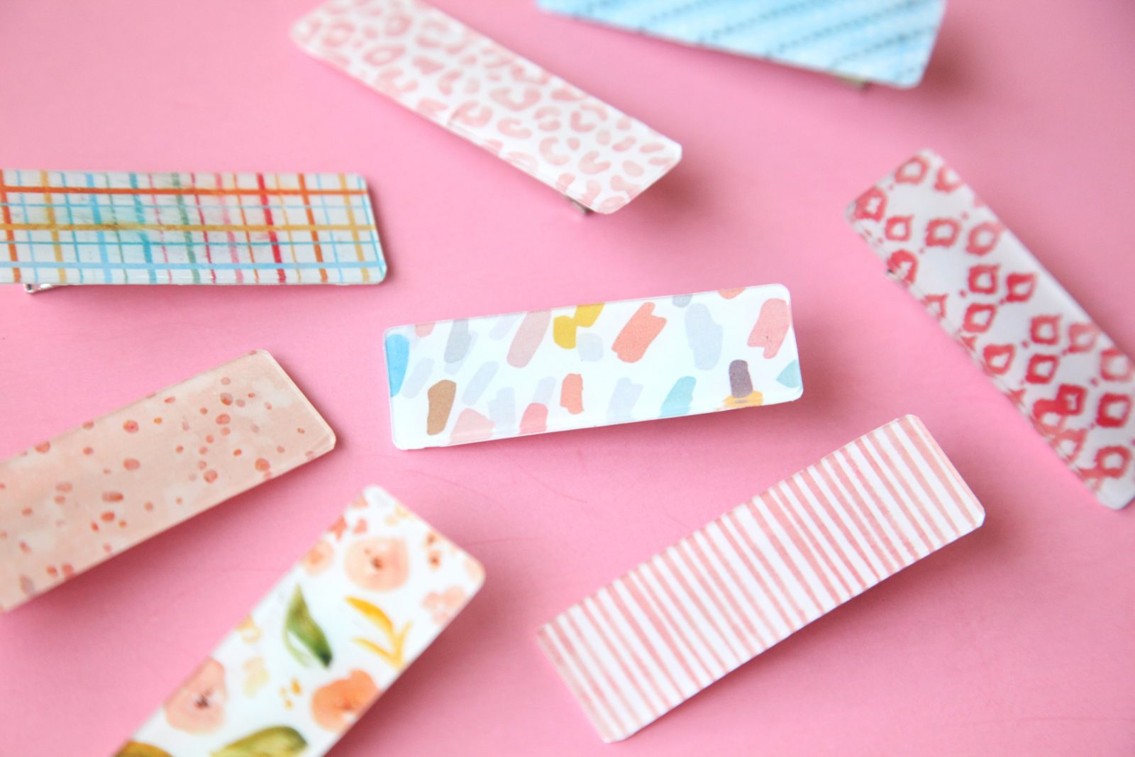 DIY Shrink Plastic Barrettes: a Step by Step Tutorial + a tutorial featured by Top US Craft Blog + The Pretty Life Girls