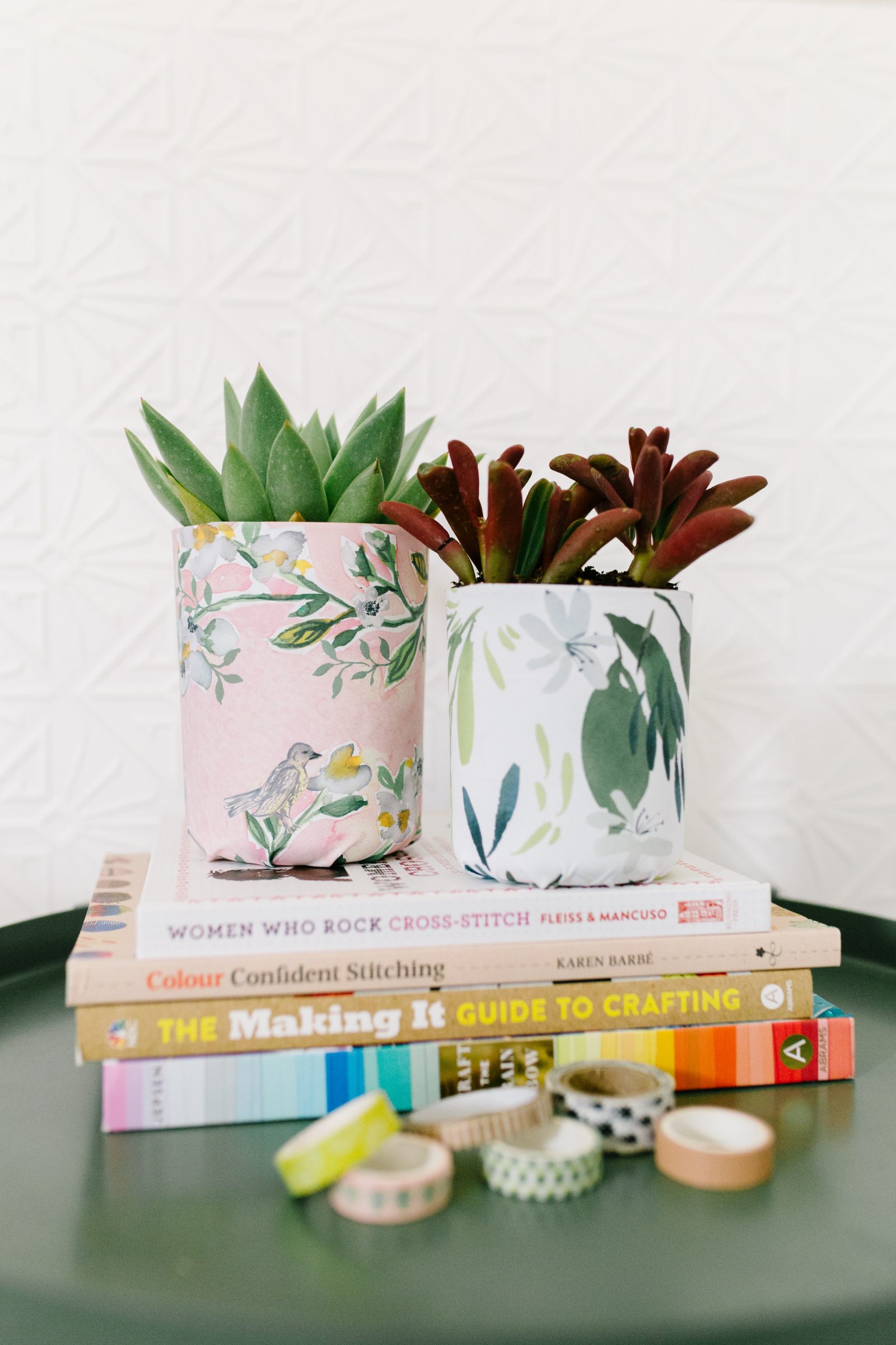 How to Reuse Old Candle Jars: DIY Upcycled Candle Planters + a tutorial featured by Top US Craft Blog + The Pretty Life Girls