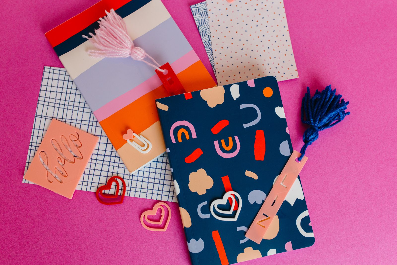 Back to School Crafts: How to Make 3D Printed Bookmarks + a tutorial featured by Top US Craft Blog + The Pretty Life Girls