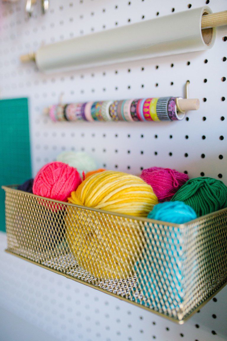 5 Pegboard Organization Ideas for Your Craft Room The Pretty Life Girls