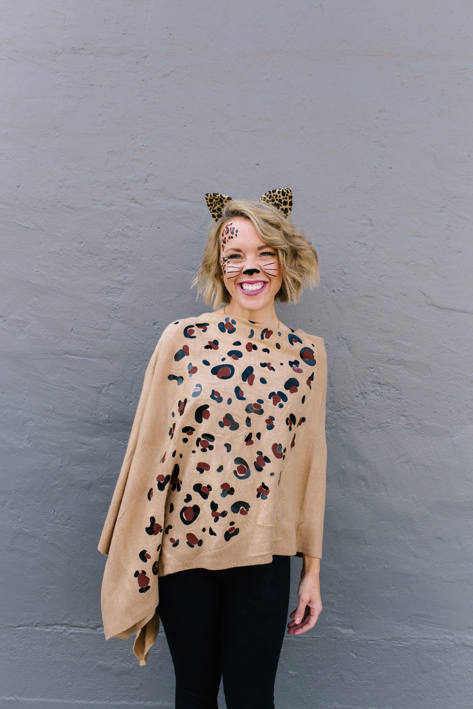 DIY Halloween Costumes: Women's DIY Leopard Costume | The Pretty Life Girls