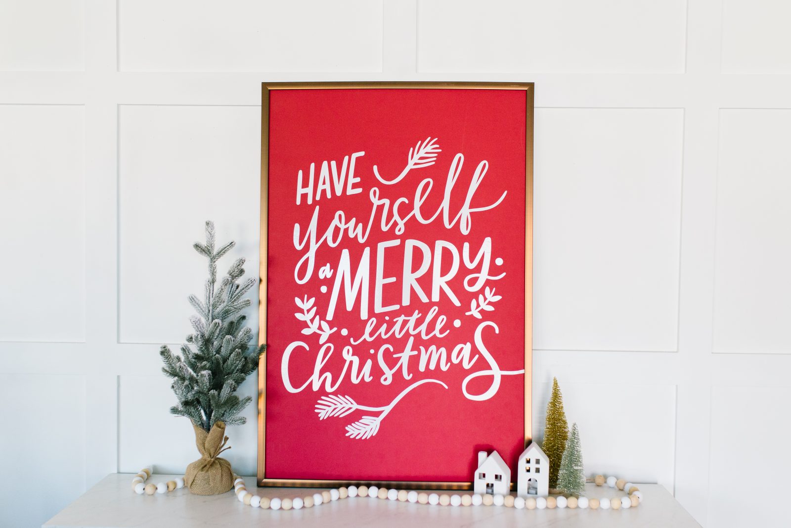 Silhouette Cameo Pro Christmas Print + a tutorial featured by Top US Craft Blog + The Pretty Life Girls