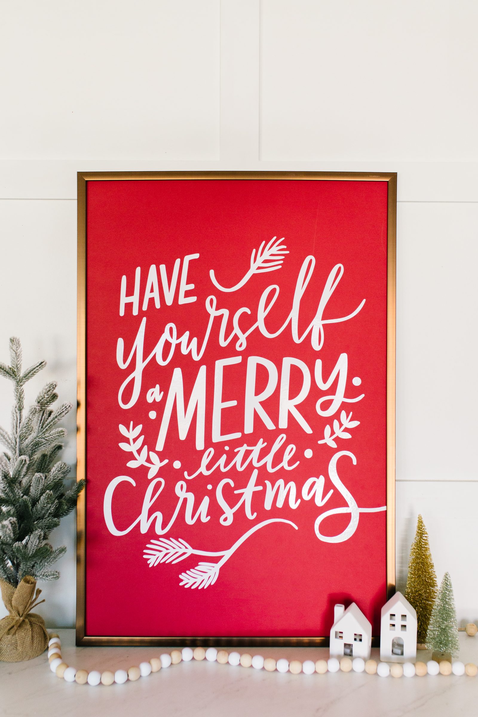 Silhouette Cameo Pro Christmas Print + a tutorial featured by Top US Craft Blog + The Pretty Life Girls