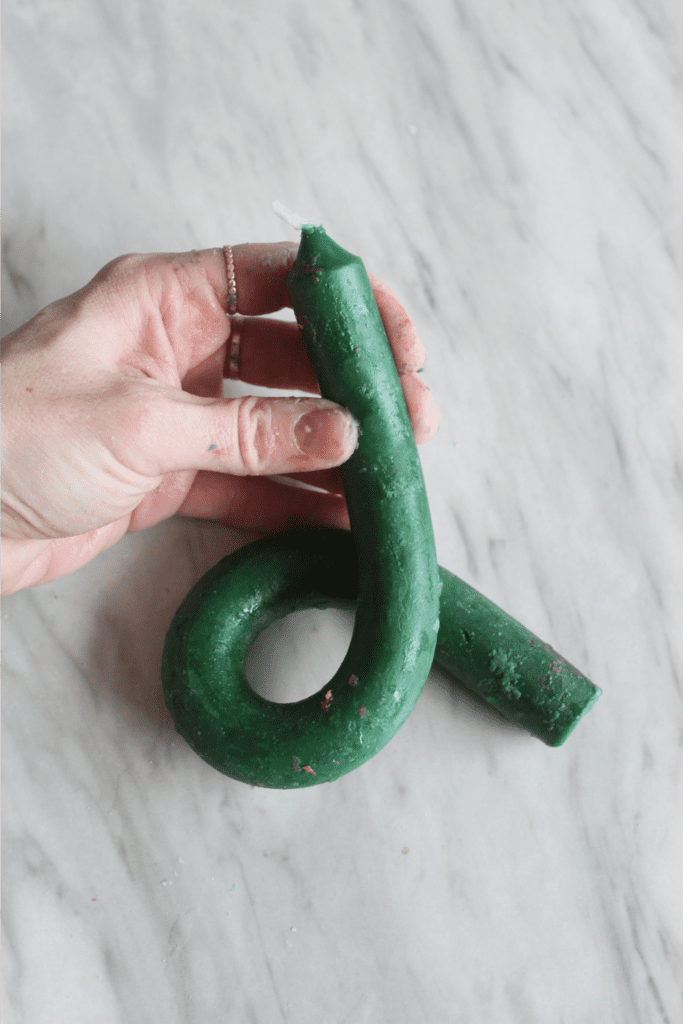 DIY Funky Twisted Taper Candles The Pretty Life Girls