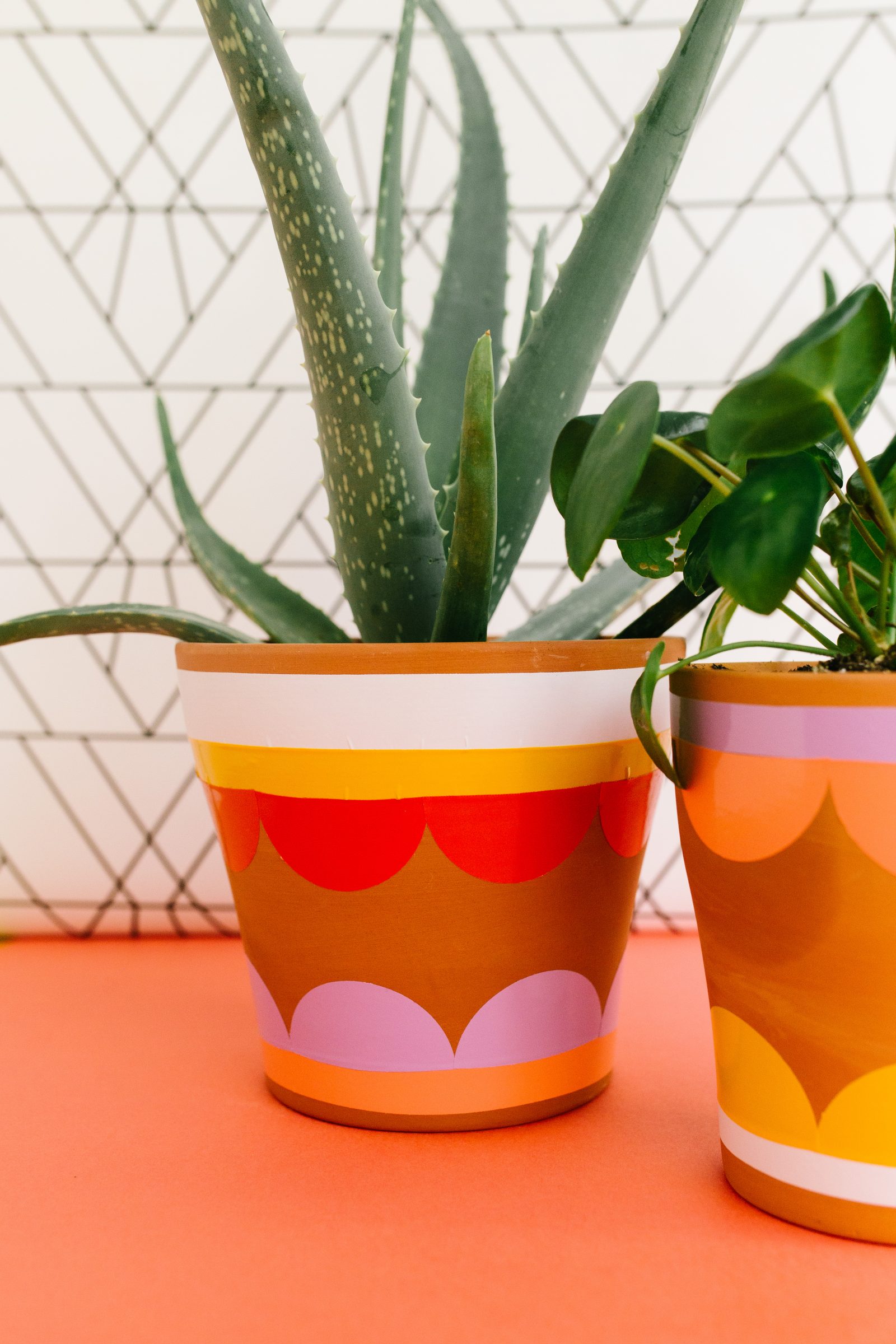 Embellished DIY Plant Pots + a tutorial featured by Top US Craft Blog + The Pretty Life Girls