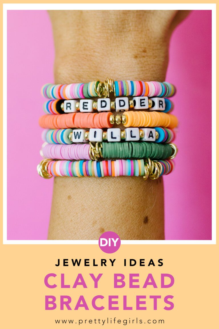 DIY Clay Bead Bracelets The Pretty Life Girls
