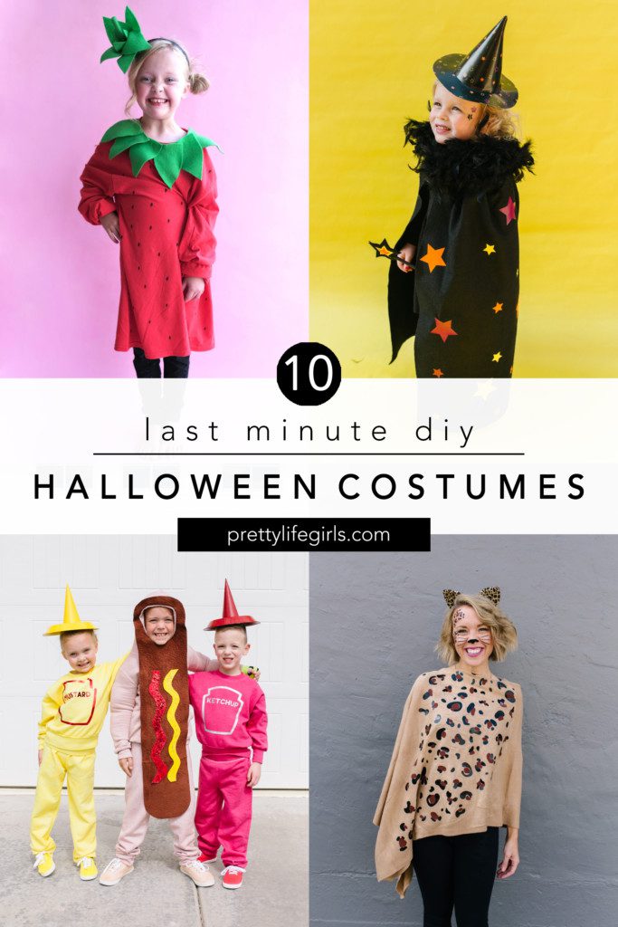 10 DIY Last Minute Halloween Costumes | The Pretty Life Girls