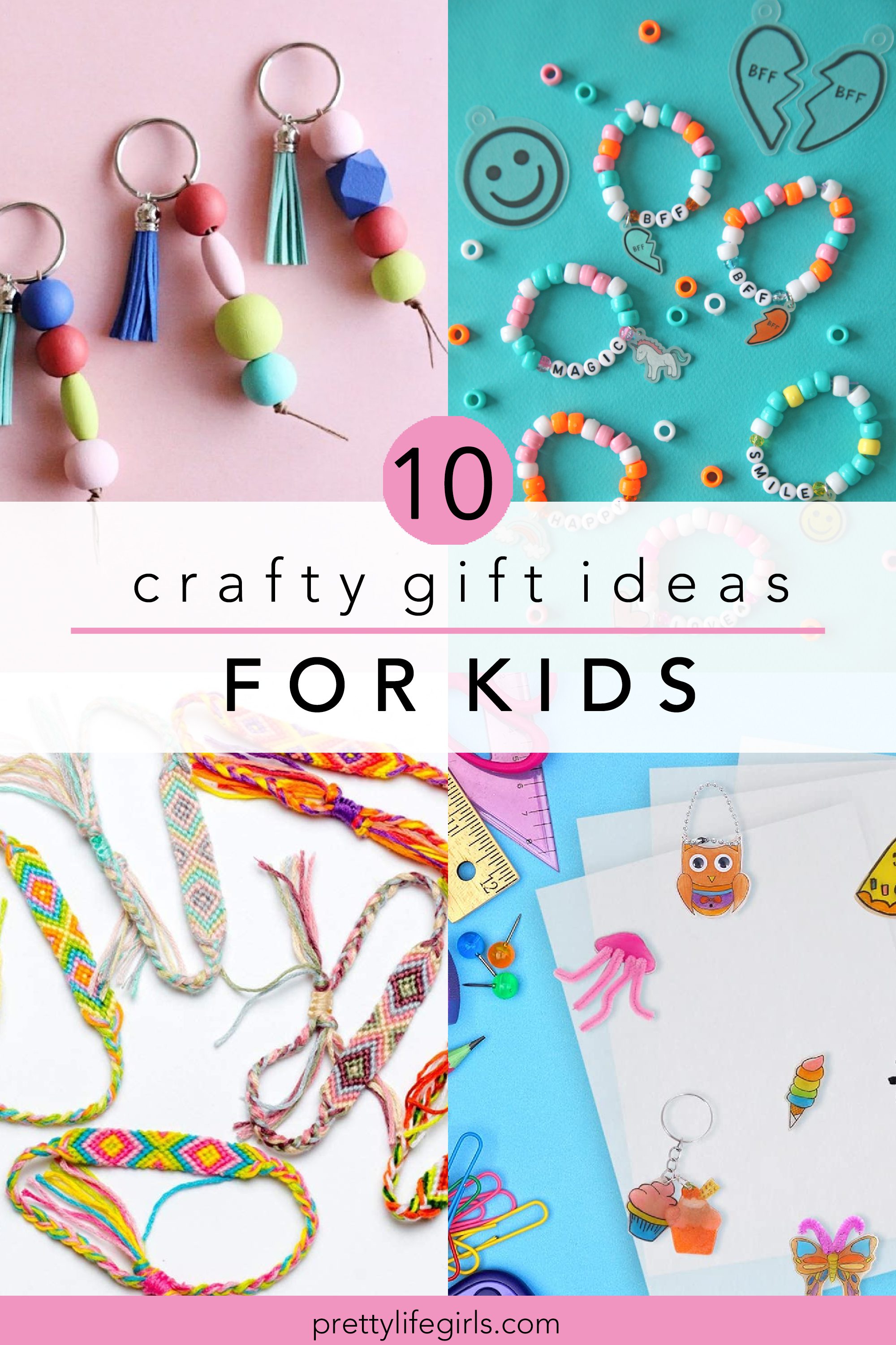 Holiday Shopping 2021: Top 10 Easy Christmas Craft Gift Ideas for Kids (they'll LOVE these!) + a tutorial featured by Top US Craft Blog + The Pretty Life Girls