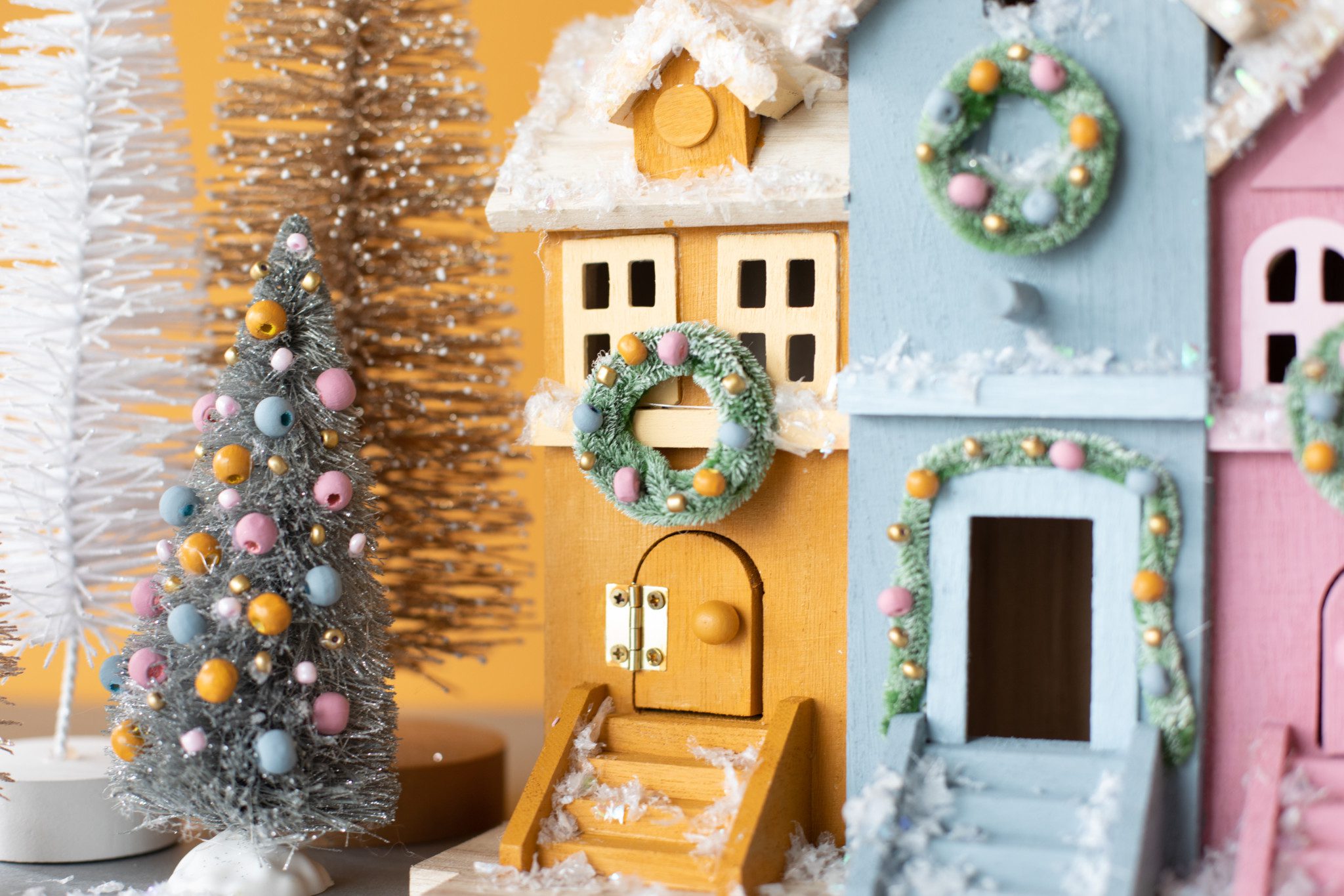 Holiday Brownstone How to Make Your Own DIY Christmas Village The
