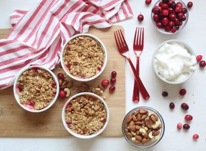 Cranberry Apple Crisp Recipe with Ancient Harvest Quinoa Flakes!