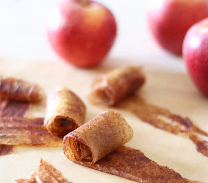 Homemade Apple Cinnamon Fruit Leather Recipe
