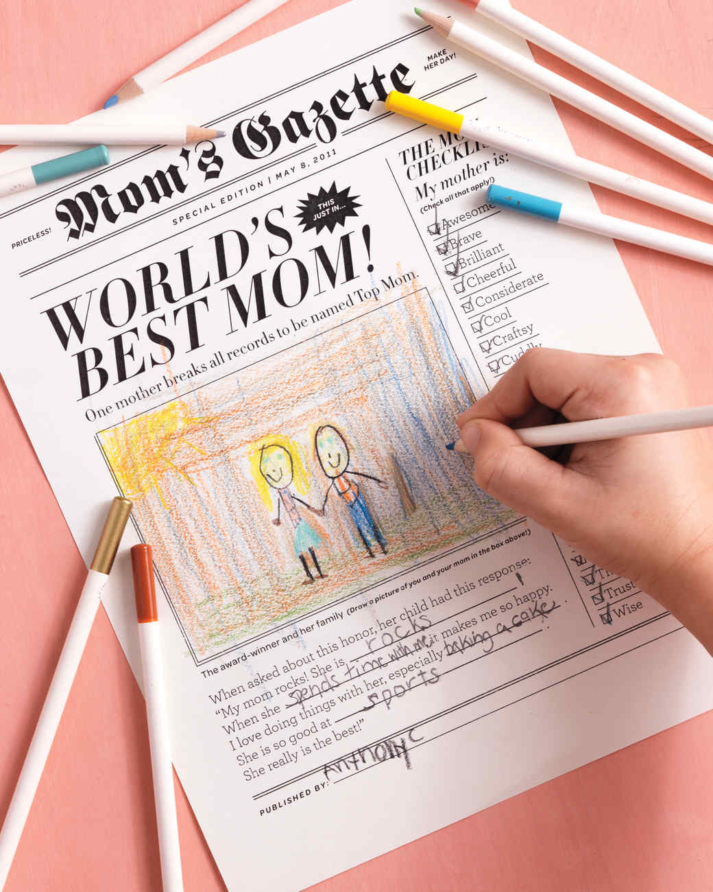 Mother's Day Newspaper | Martha Stewart
