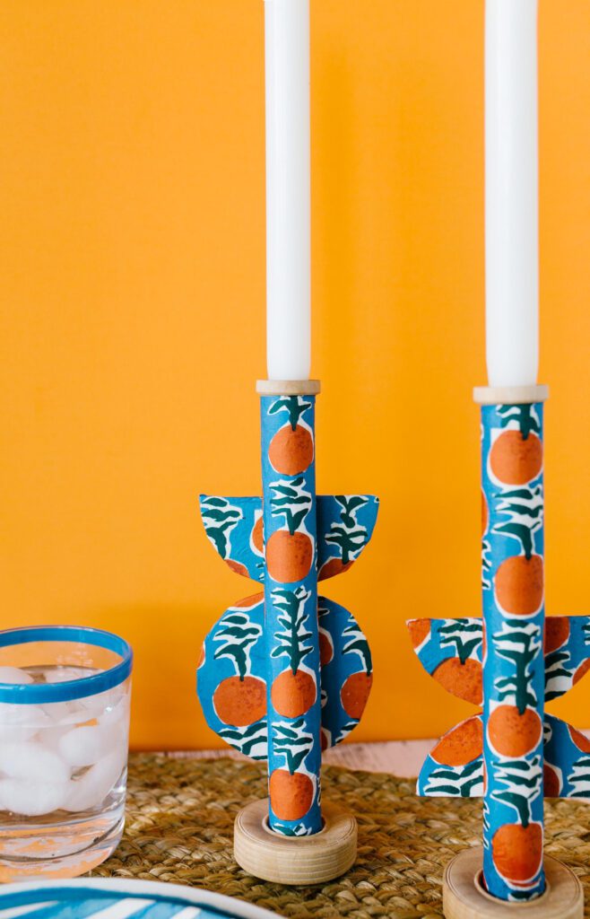 How to make DIY Taper Candle Holders The Pretty Life Girls