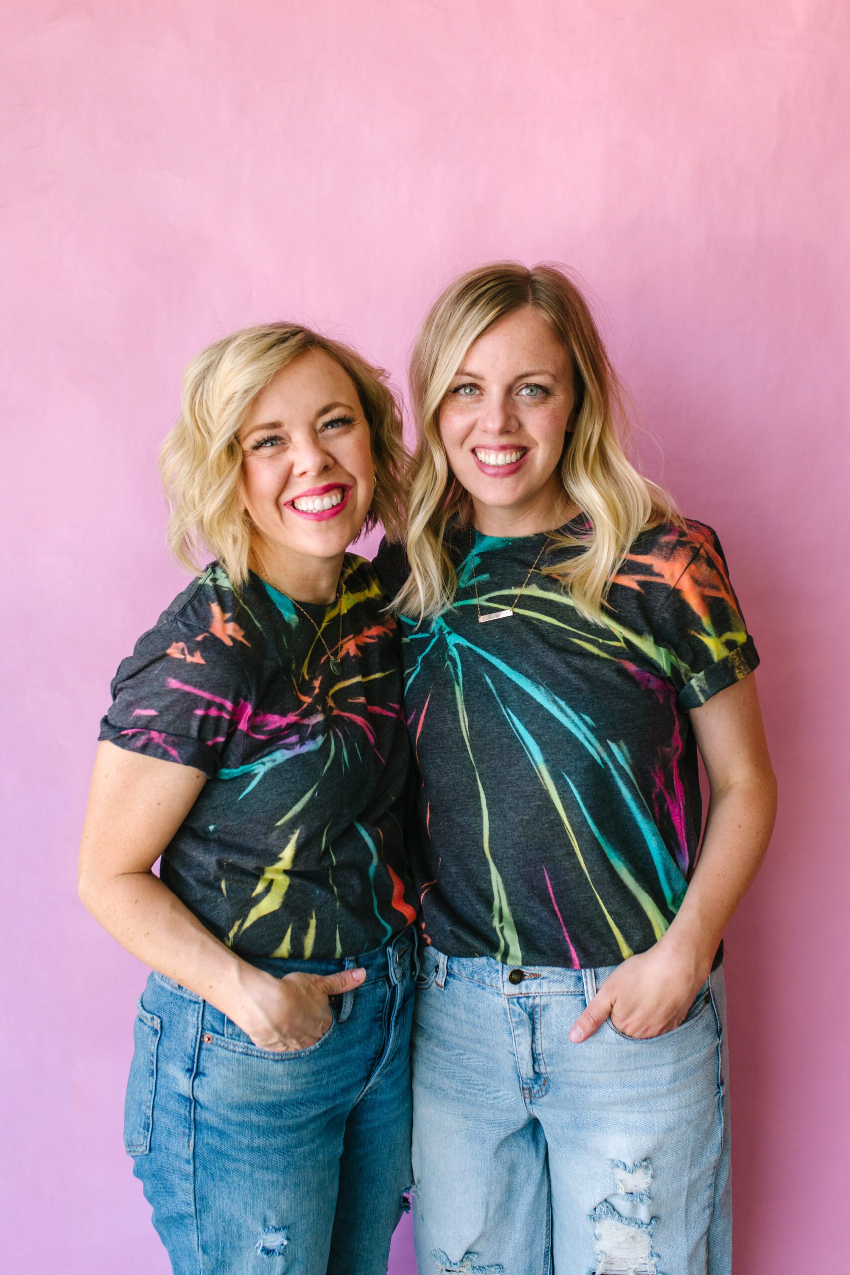 How-To-Tie-Dye-A-Shirt-With-Bleach-Neon-Tie-Dye-Shirts-DIY