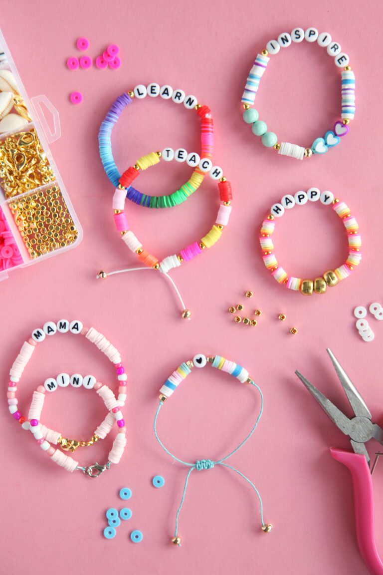 How to finish a bead bracelet | 6 easy ways | The Pretty Life Girls