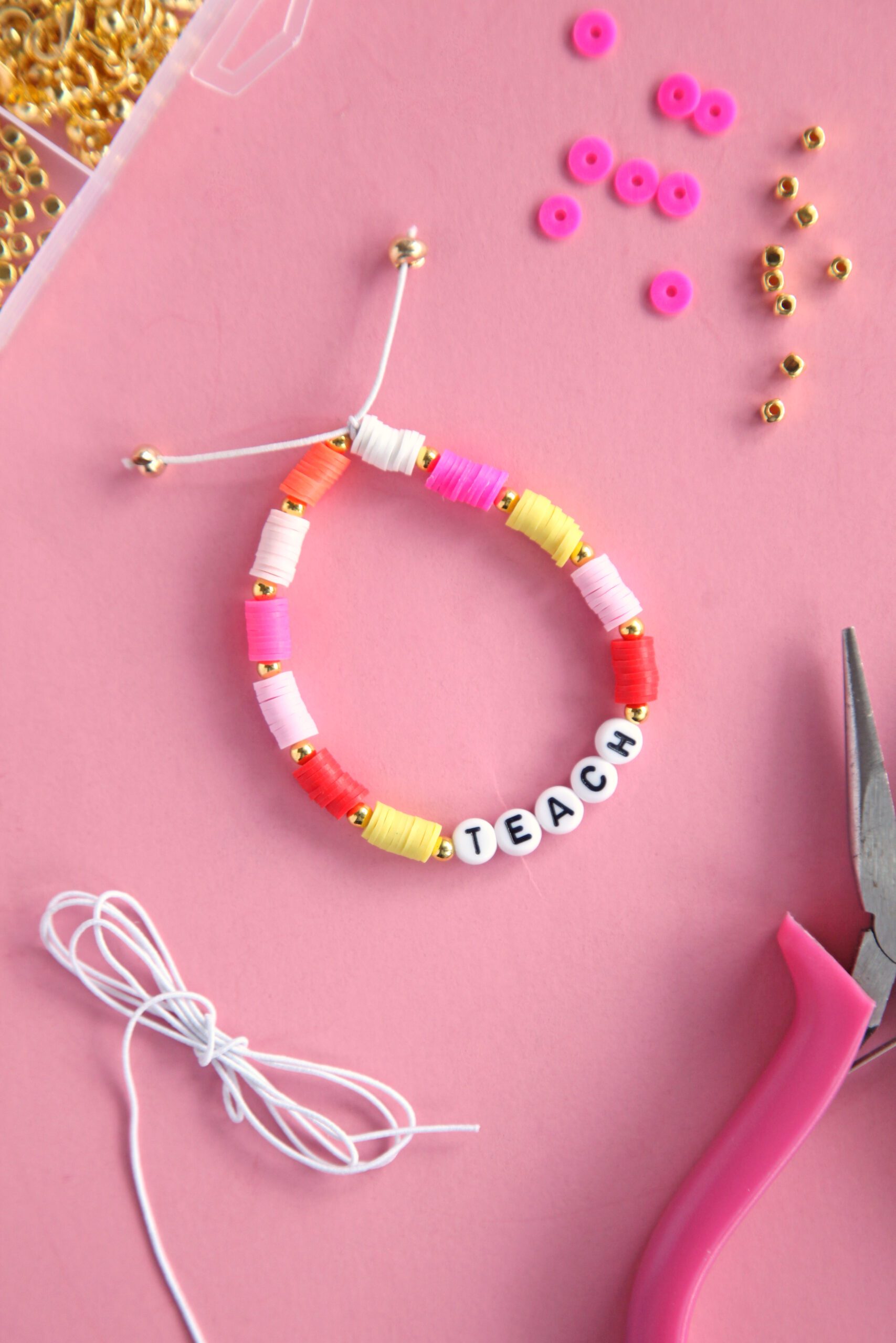 how-to string a bracelet the RIGHT WAY! 