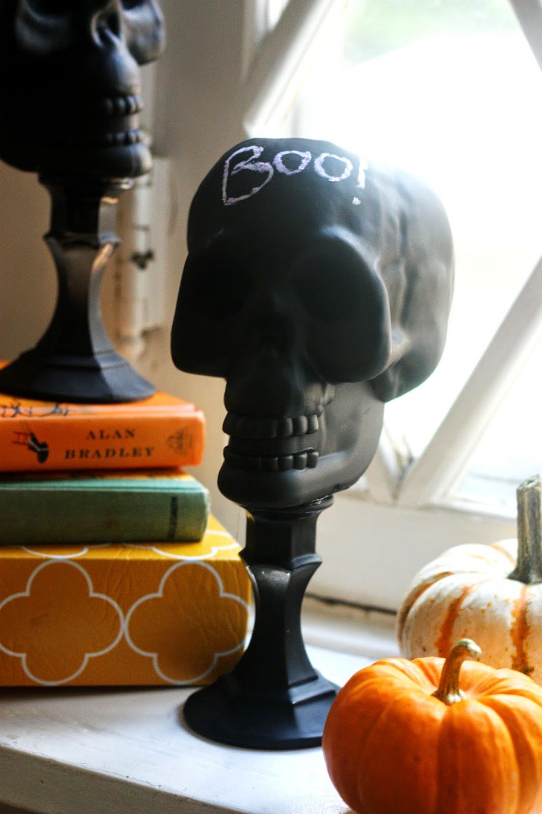 DIY-Skull-Crafts-Halloween-Decor-Chalkboard-Skull