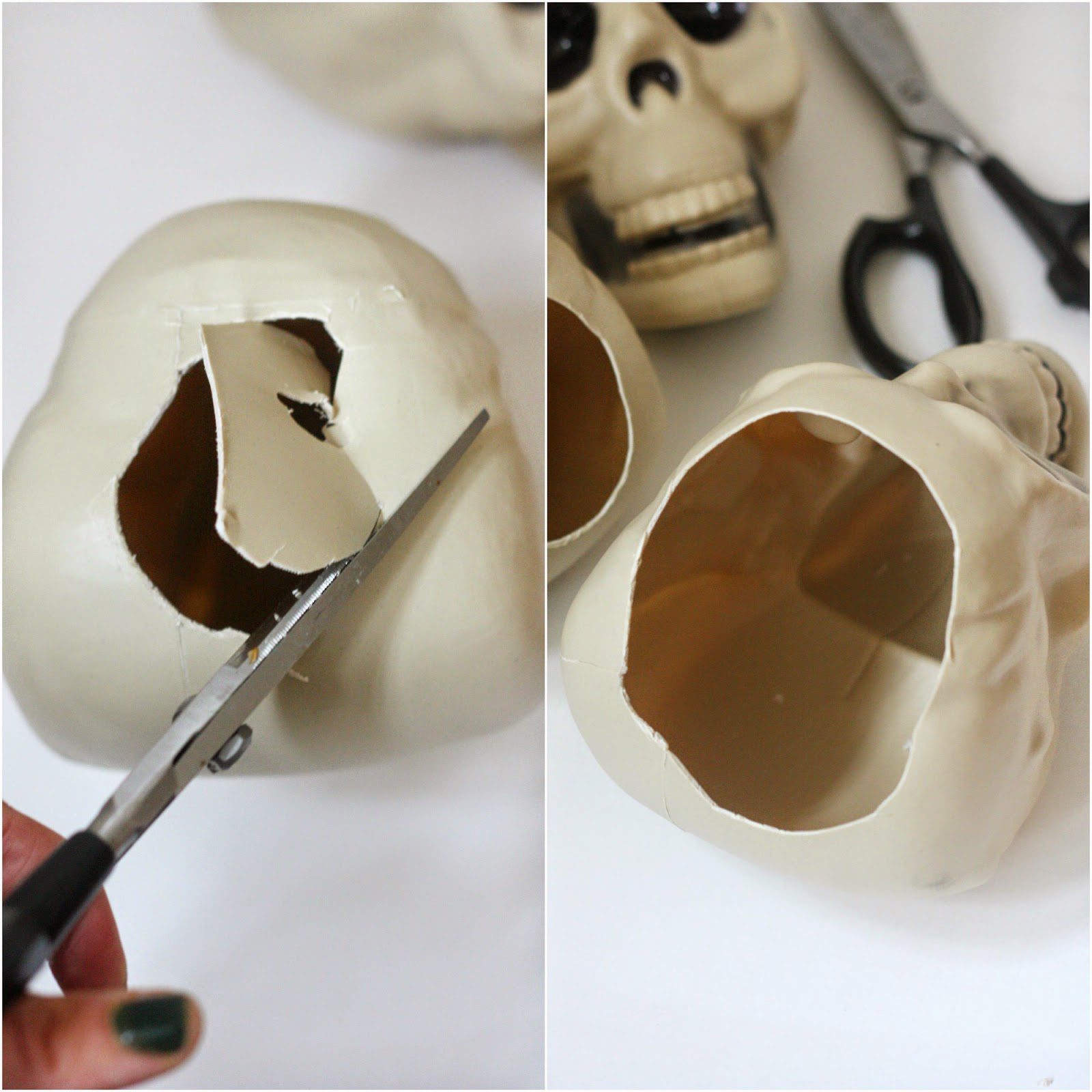 DIY-Skull-Crafts-Halloween-Decor-Cut-Hole
