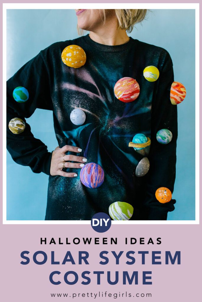 DIY Solar System Costume for Halloween The Pretty Life Girls