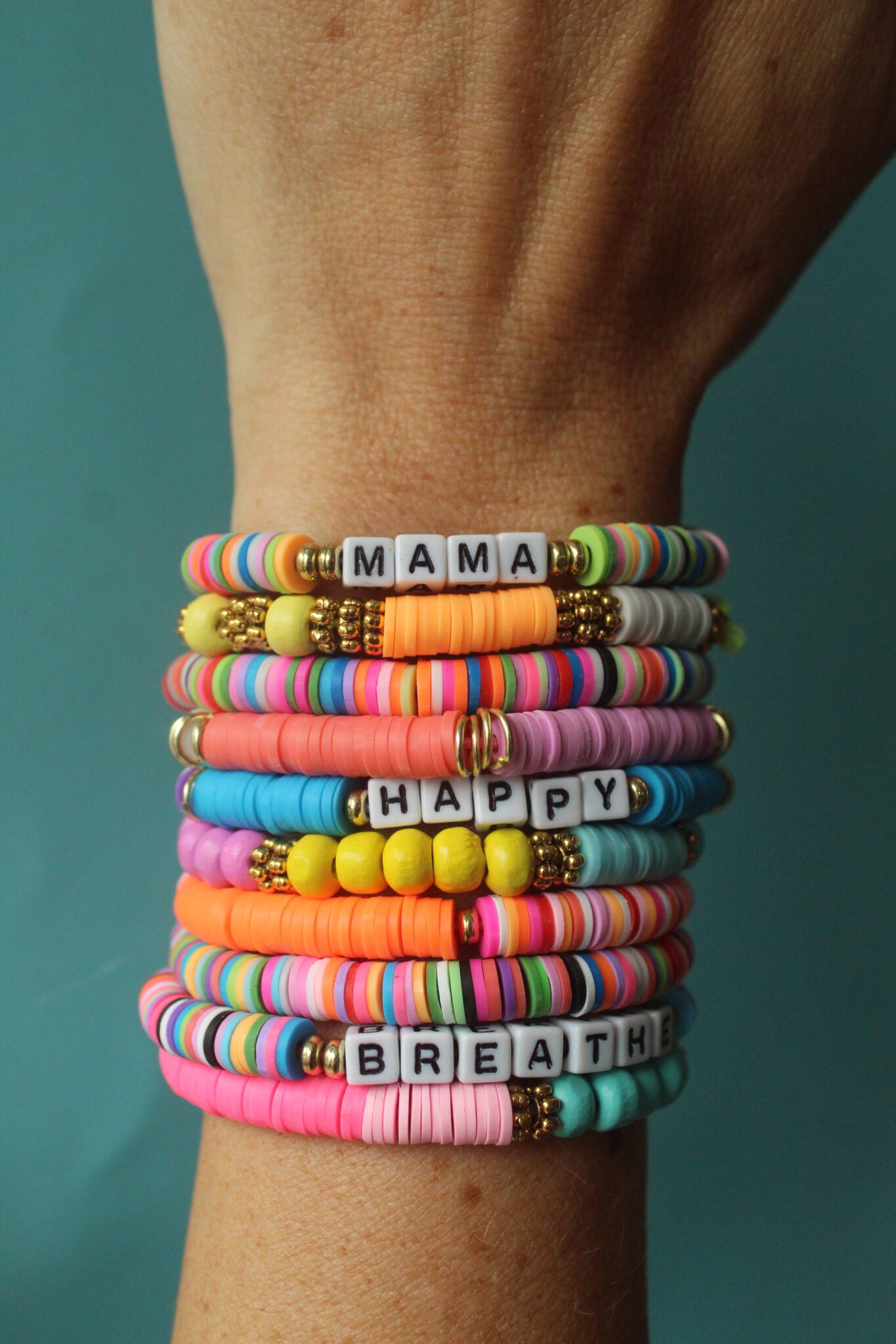 DIY Clay Bead Bracelets The Pretty Life Girls