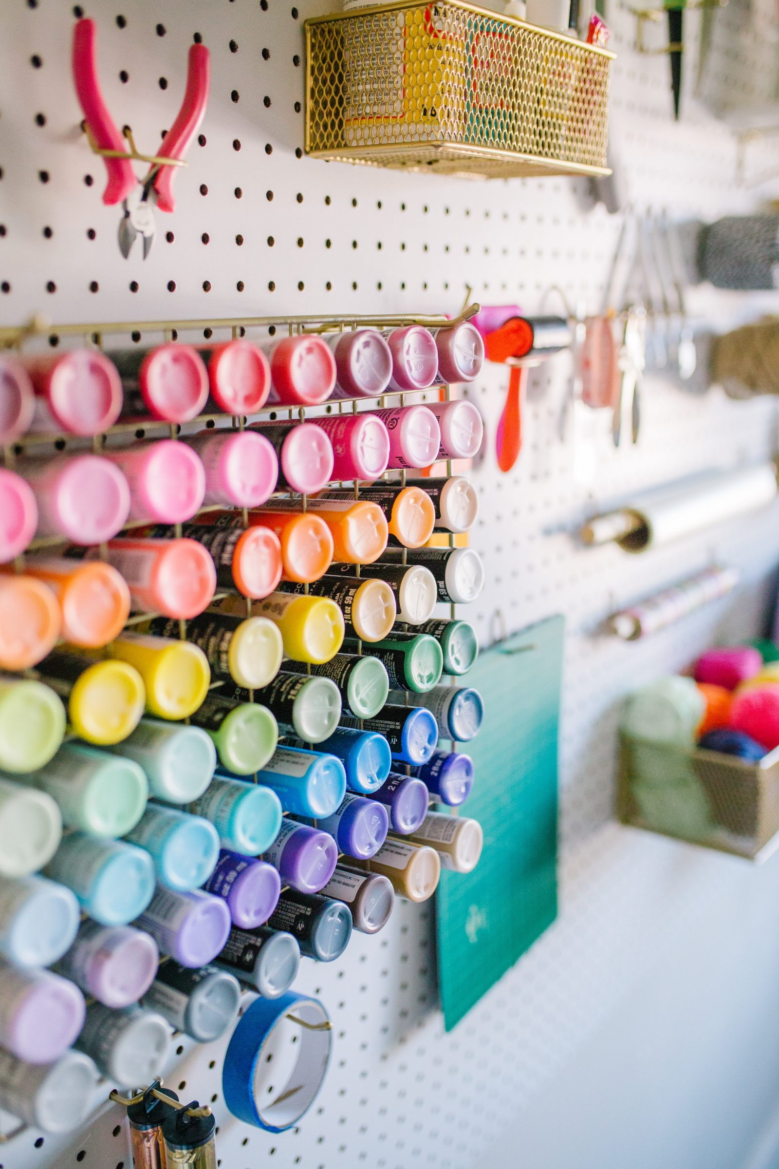 Craft Room Pegboard